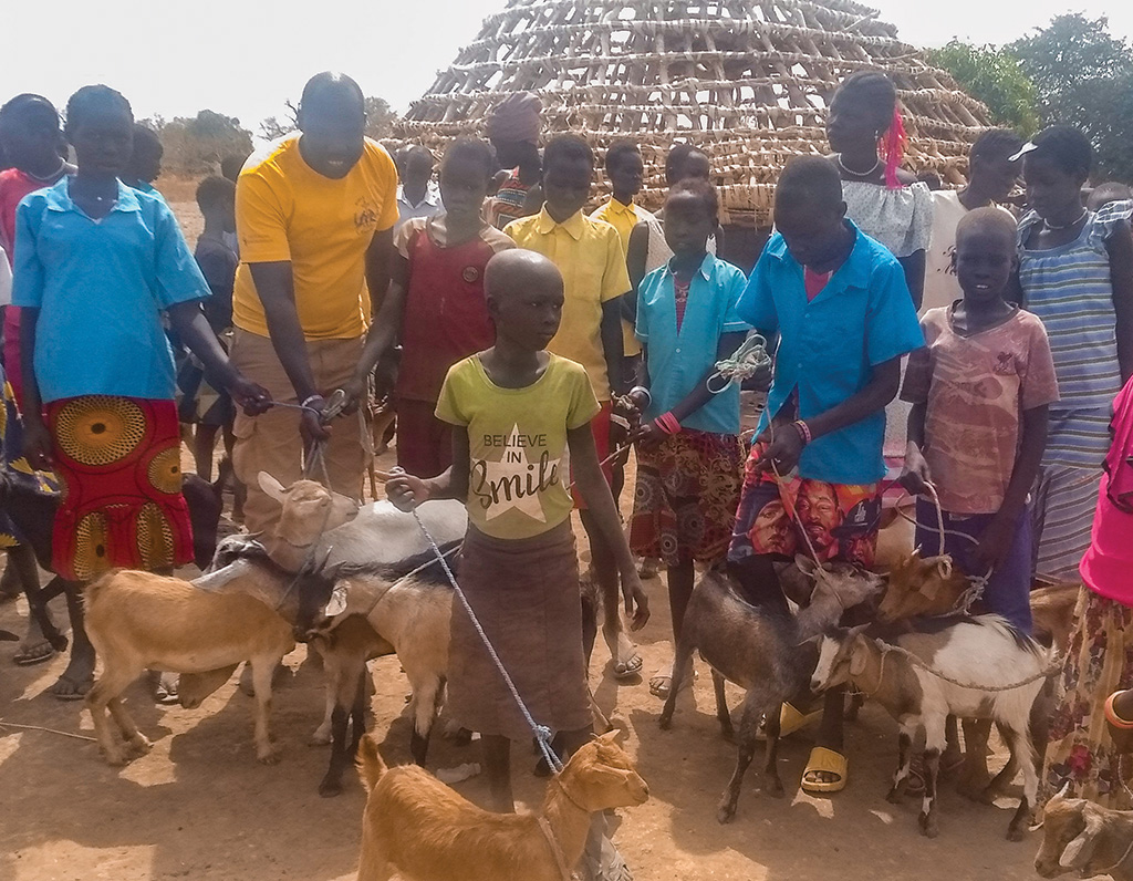 A Sustainable Future with The Goat Project