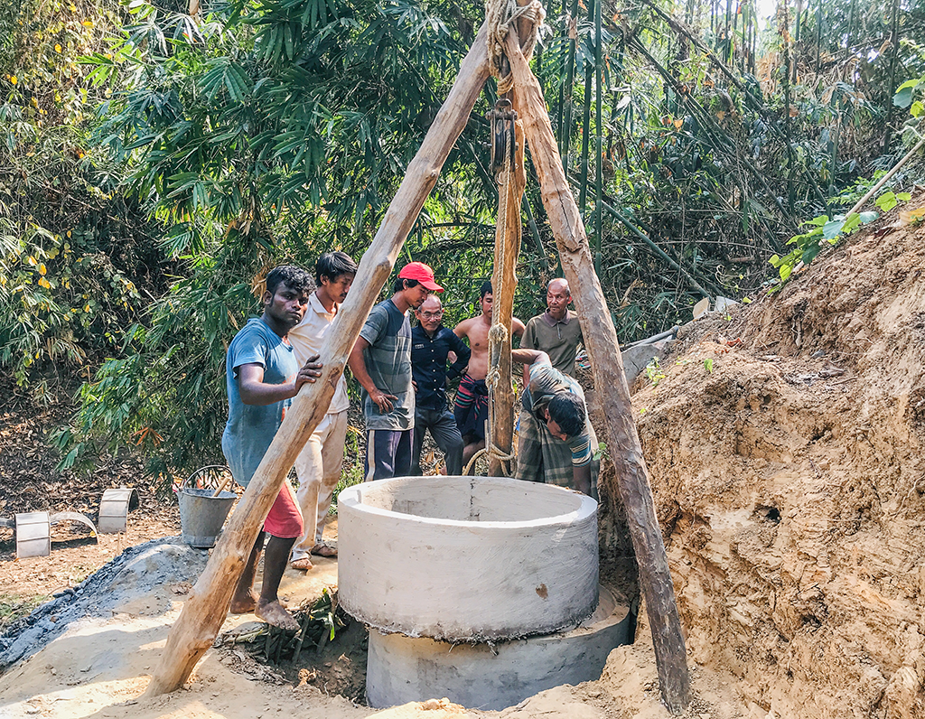 A Tube Well for Happy Hills Village